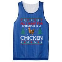 Chicken Lover Ugly All I Want For Christmas Is A Chicken Great Gift Mesh Reversible Basketball Jersey Tank