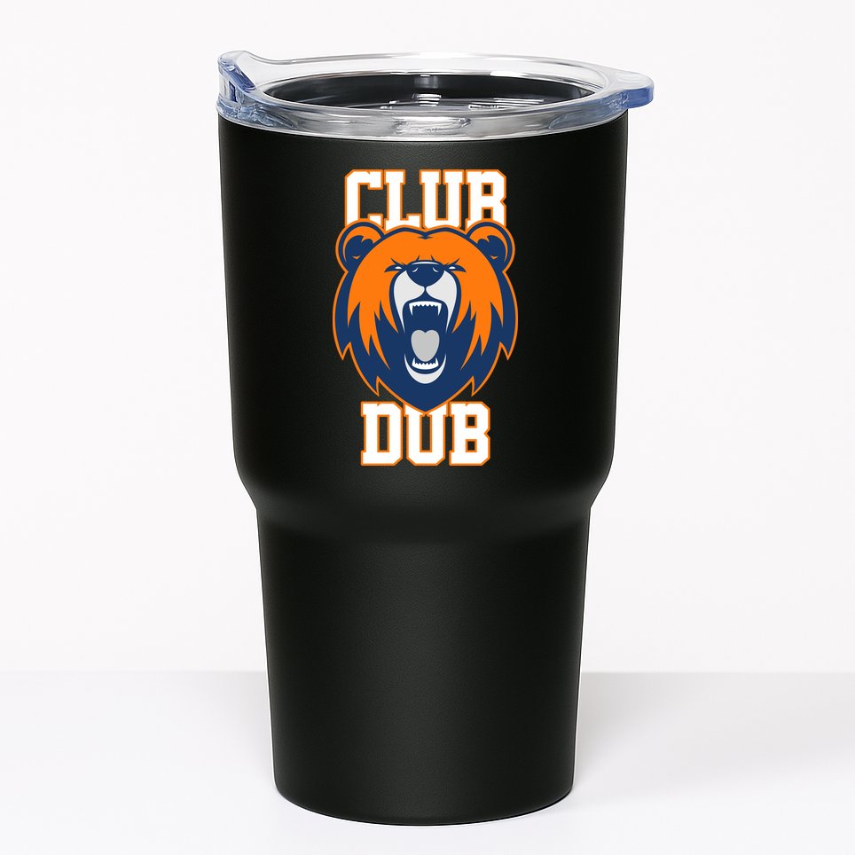 Club Dub Chicago Football Tumbler