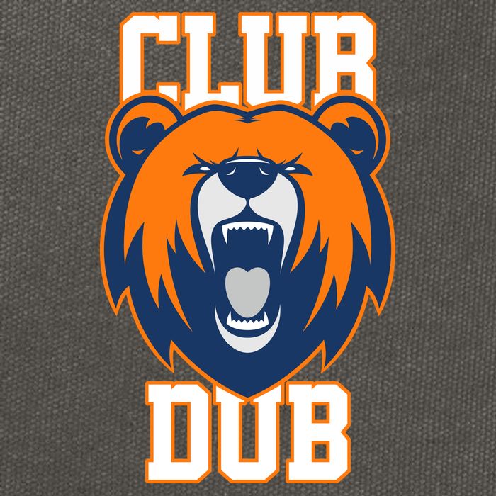 Club Dub Chicago Football Cotton Canvas Backpack