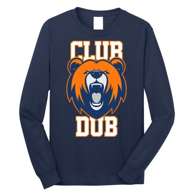 Club Dub Chicago Football Long Sleeve Shirt