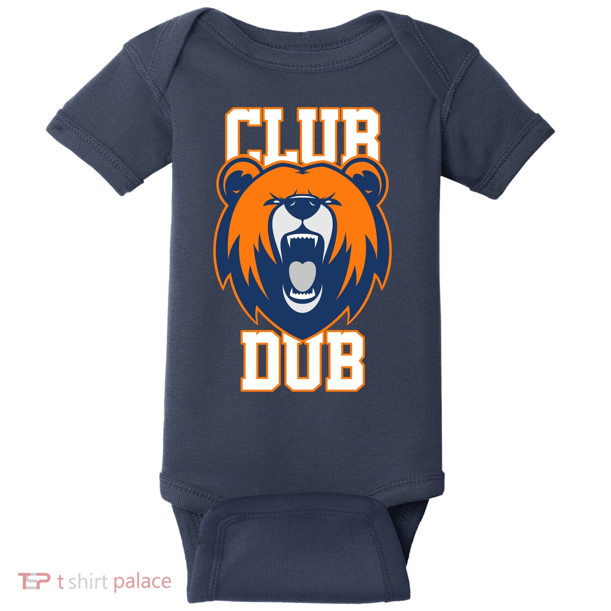 Club Dub Chicago Football Baby Bodysuit