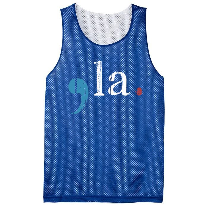 Comma La Vintage Gift For Women Mesh Reversible Basketball Jersey Tank