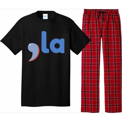 Comma +  La Vote Kamala Harris For President 2024 Election Pajama Set