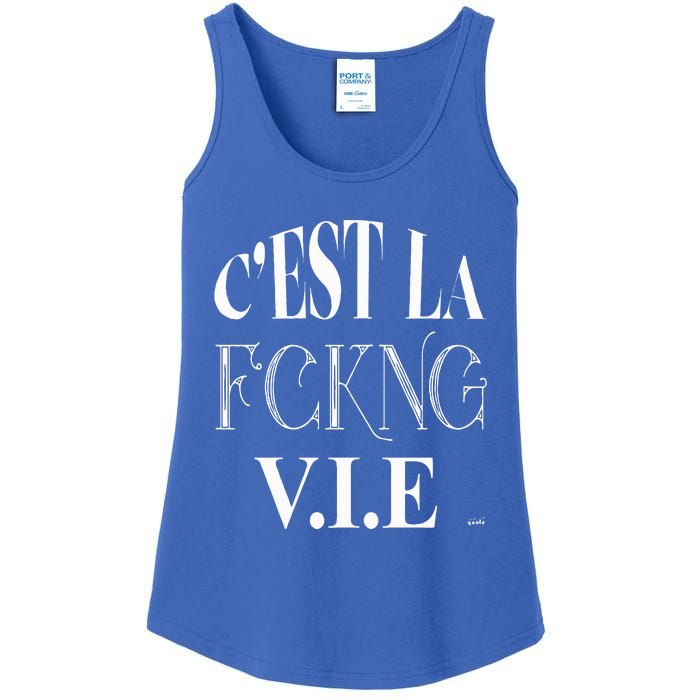 C'est La V.I.E.  Ladies Essential Tank