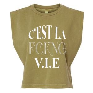 C'est La V.I.E.  Garment-Dyed Women's Muscle Tee