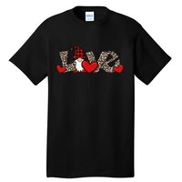 Cute Love Valentines Day Gnome Tall T-Shirt