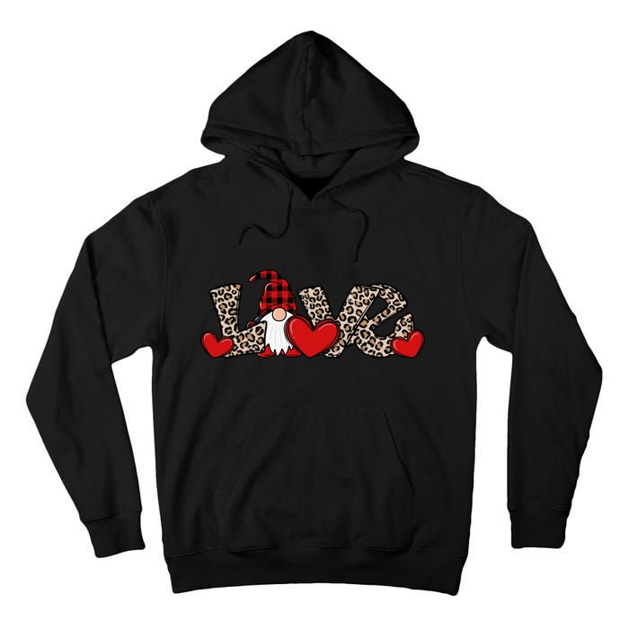 Cute Love Valentines Day Gnome Tall Hoodie