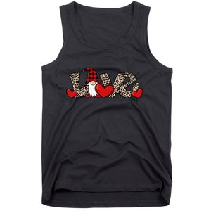 Cute Love Valentines Day Gnome Tank Top