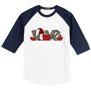 Cute Love Valentines Day Gnome Baseball Sleeve Shirt