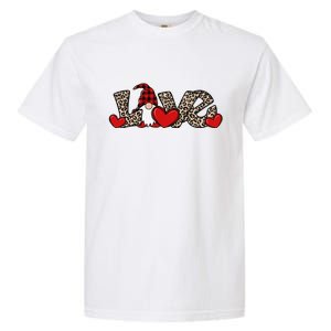 Cute Love Valentines Day Gnome Garment-Dyed Heavyweight T-Shirt