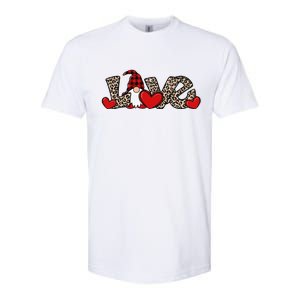 Cute Love Valentines Day Gnome Softstyle CVC T-Shirt