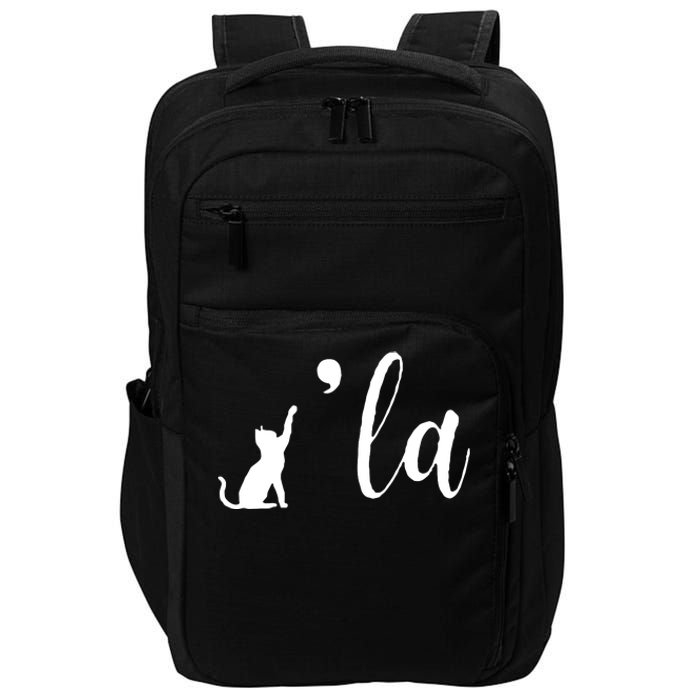 Cat Lady Voting Kamala Impact Tech Backpack