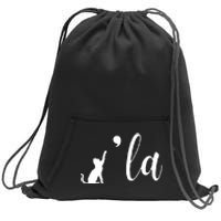 Cat Lady Voting Kamala Sweatshirt Cinch Pack Bag