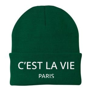 CEst La Vie Paris Knit Cap Winter Beanie