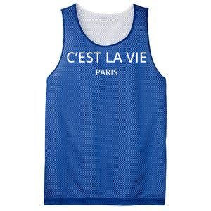 CEst La Vie Paris Mesh Reversible Basketball Jersey Tank