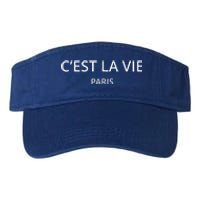 CEst La Vie Paris Valucap Bio-Washed Visor