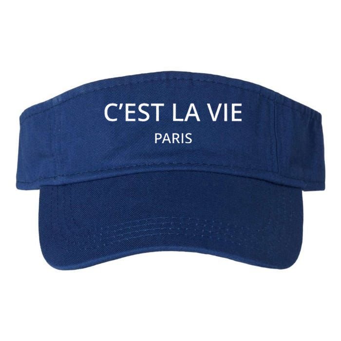 CEst La Vie Paris Valucap Bio-Washed Visor