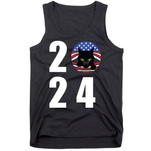 Cat Lady Vote For Kamala 2024 Election Tank Top