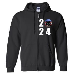 Cat Lady Vote For Kamala 2024 Election Full Zip Hoodie