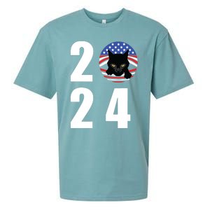 Cat Lady Vote For Kamala 2024 Election Sueded Cloud Jersey T-Shirt