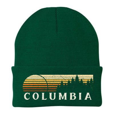 Columbia La Vintage Evergreen Sunset Eighties Knit Cap Winter Beanie