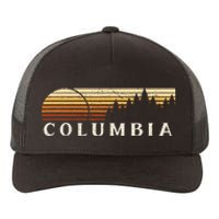 Columbia La Vintage Evergreen Sunset Eighties Yupoong Adult 5-Panel Trucker Hat