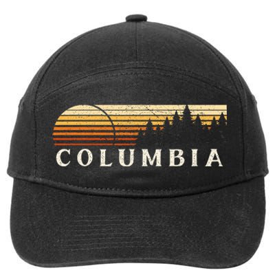 Columbia La Vintage Evergreen Sunset Eighties 7-Panel Snapback Hat