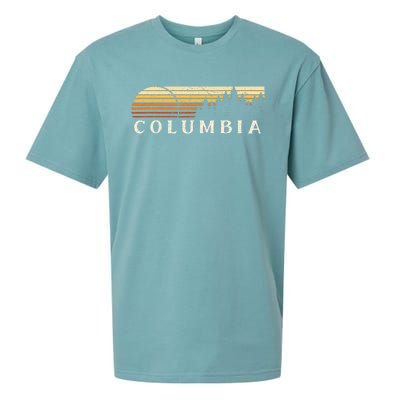 Columbia La Vintage Evergreen Sunset Eighties Sueded Cloud Jersey T-Shirt