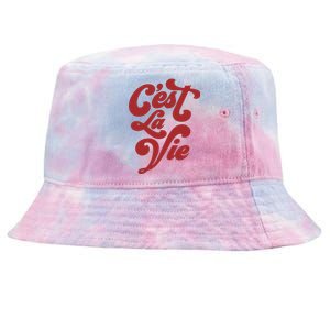 C'est La Vie Tie-Dyed Bucket Hat