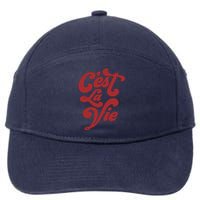 C'est La Vie 7-Panel Snapback Hat