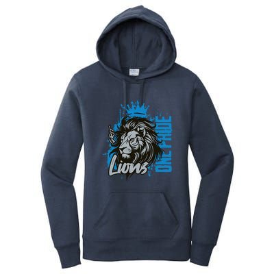 Christian Lover Vintage Quote Grit Lion Women's Pullover Hoodie