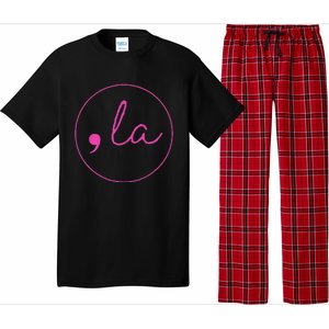 Comma +  La Vote Kamala Harris For President 2024 Election Pajama Set