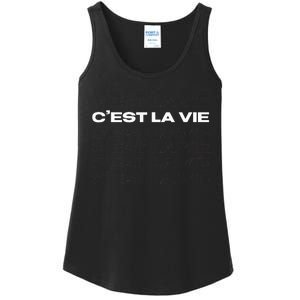 CEst La Vie French For ThatS Life Paris Ladies Essential Tank