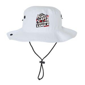 Cat Lady Voting For Kamala Harris 2024 1st Female President Legacy Cool Fit Booney Bucket Hat