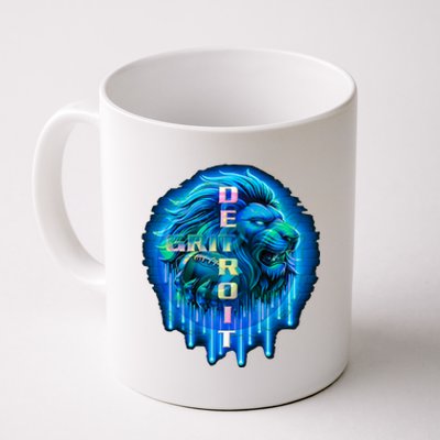 Christian Lover Vintage Quote Grit Lion Funny Retro Animal Coffee Mug