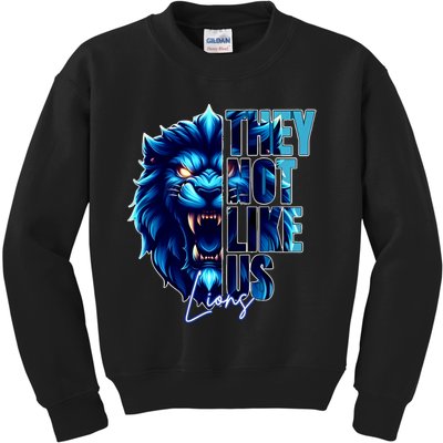 Christian Lover Vintage Quote Grit Lion Funny Retro Animal Kids Sweatshirt