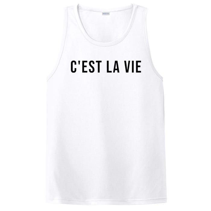 CEst La Vie French Saying Graphic Design PosiCharge Competitor Tank