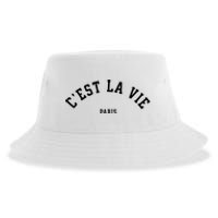 Cest La Vie Paris France Women Vintage Summer Graphic Sustainable Bucket Hat