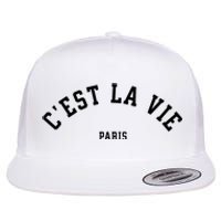 Cest La Vie Paris France Women Vintage Summer Graphic Flat Bill Trucker Hat