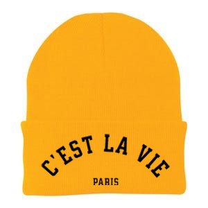 CEst La Vie Paris France Summer Knit Cap Winter Beanie