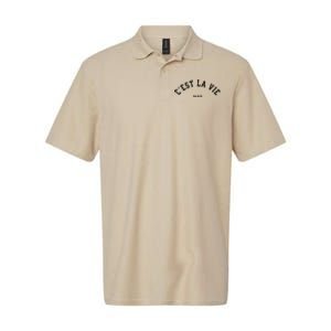 CEst La Vie Paris France Summer Softstyle Adult Sport Polo