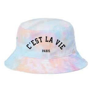 CEst La Vie Paris France Summer Tie Dye Newport Bucket Hat