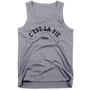 CEst La Vie Paris France Summer Tank Top