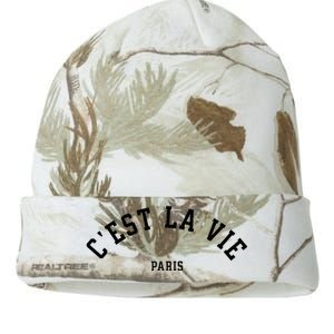 CEst La Vie Paris France Summer Kati Licensed 12" Camo Beanie