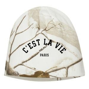 CEst La Vie Paris France Summer Kati - Camo Knit Beanie