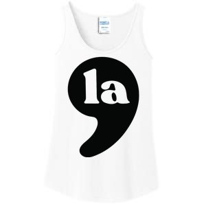 Comma La Vice President 2024 Kamala Harris Election Ladies Essential Tank