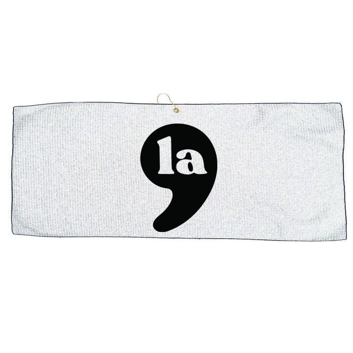 Comma La Vice President 2024 Kamala Harris Election Large Microfiber Waffle Golf Towel