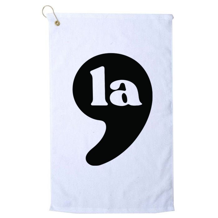 Comma La Vice President 2024 Kamala Harris Election Platinum Collection Golf Towel