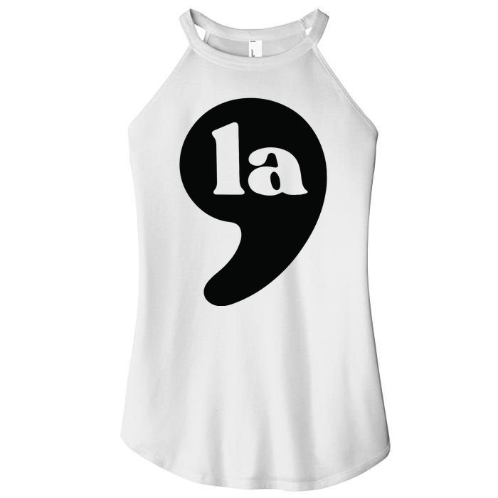 Comma La Vice President 2024 Kamala Harris Election Women's Perfect Tri Rocker Tank