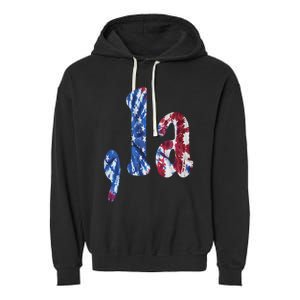 Comma La Vote Kamala Harris For President 2024 Garment-Dyed Fleece Hoodie